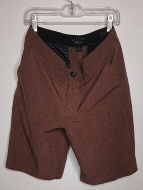 Youth Brown/Red Performance Shorts